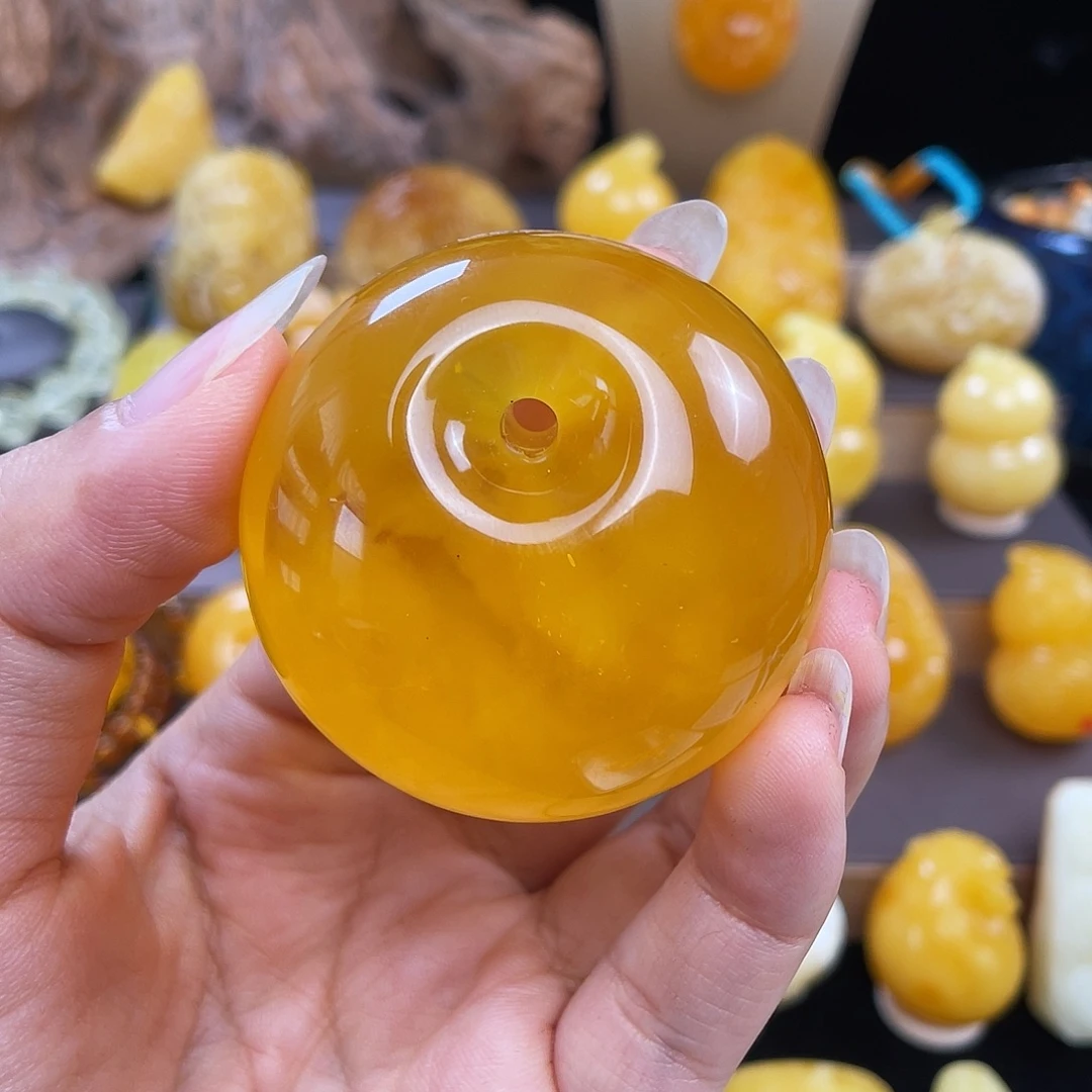 琥珀未镶嵌珠宝奇石