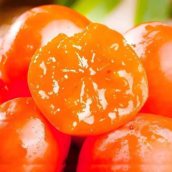 【放软变红后食用】新鲜采摘火晶小柿子应季水果甜蜜多汁