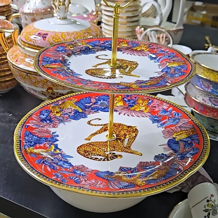 45%以上骨粉骨瓷微瑕珐琅彩果盘一个6666666666666