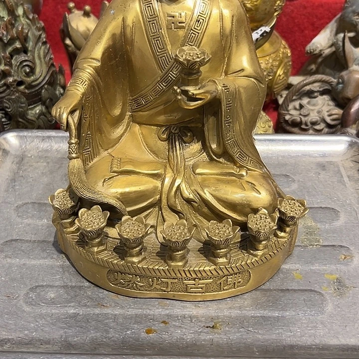 淡***鱼黄铜工艺品摆件，文房摆件