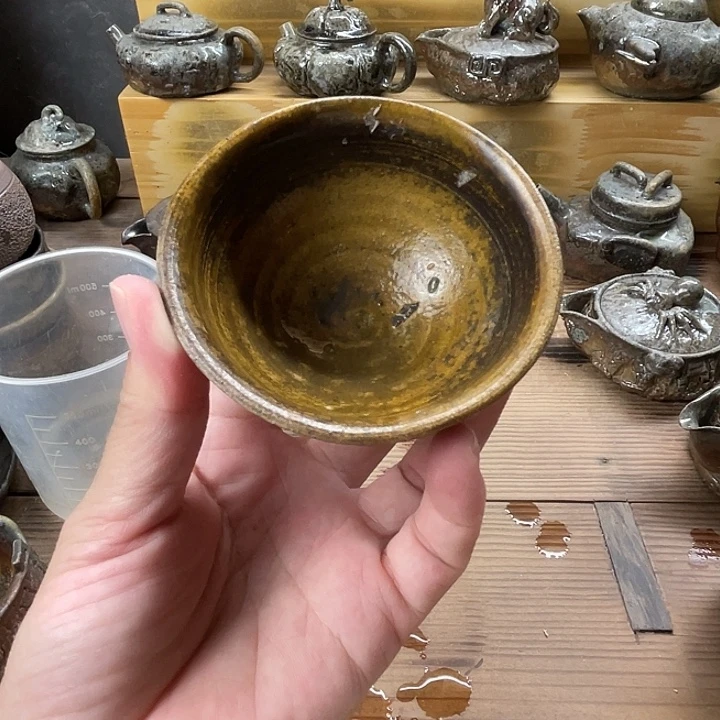 柴烧茶壶福利茶器