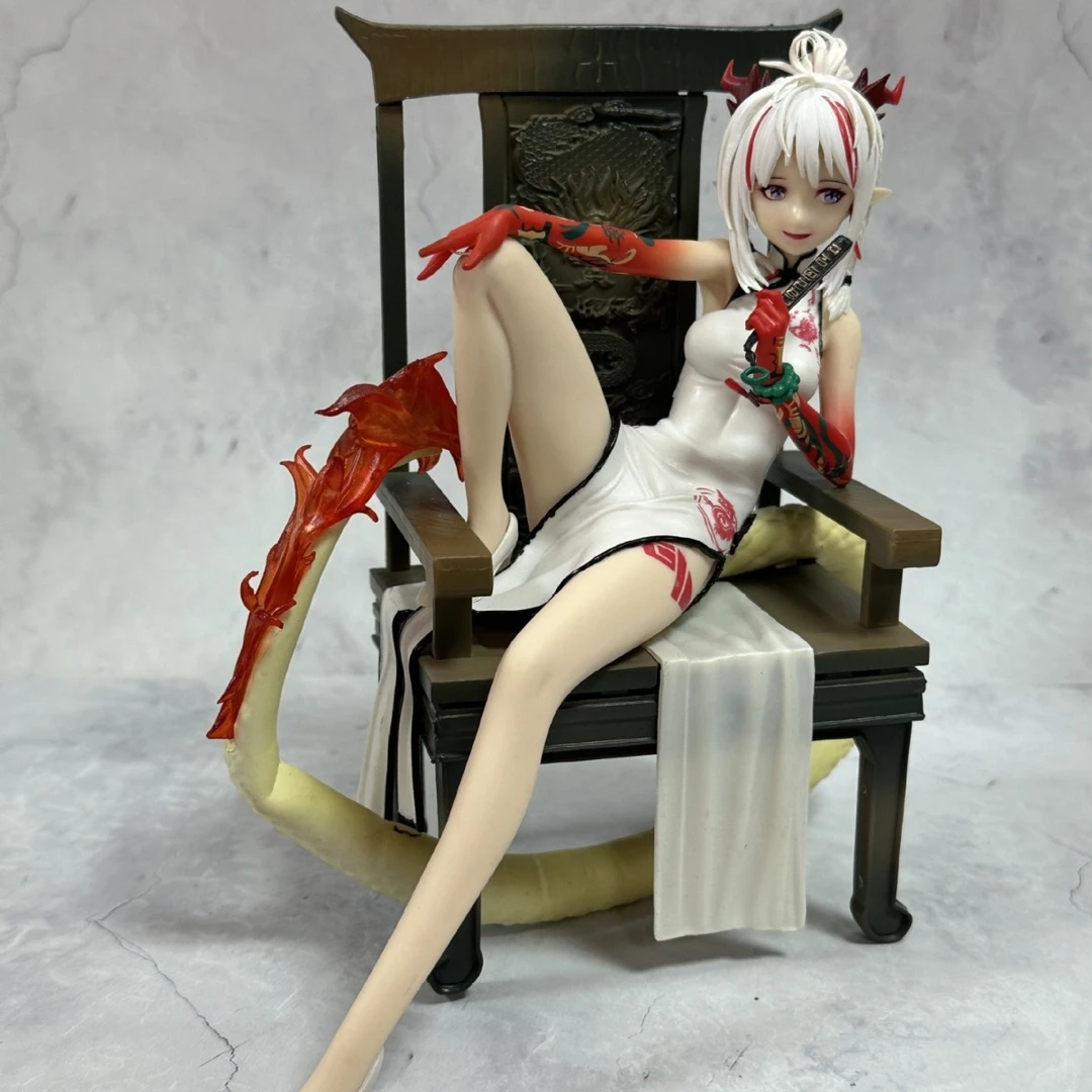 国风旗袍 明日方舟 乐逍遥 龙女手办