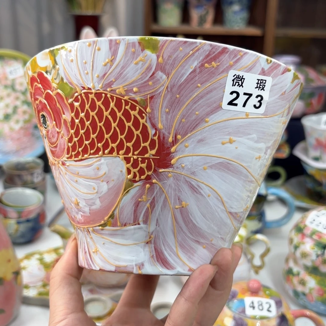 景德镇手绘高温釉下彩陶瓷茶具