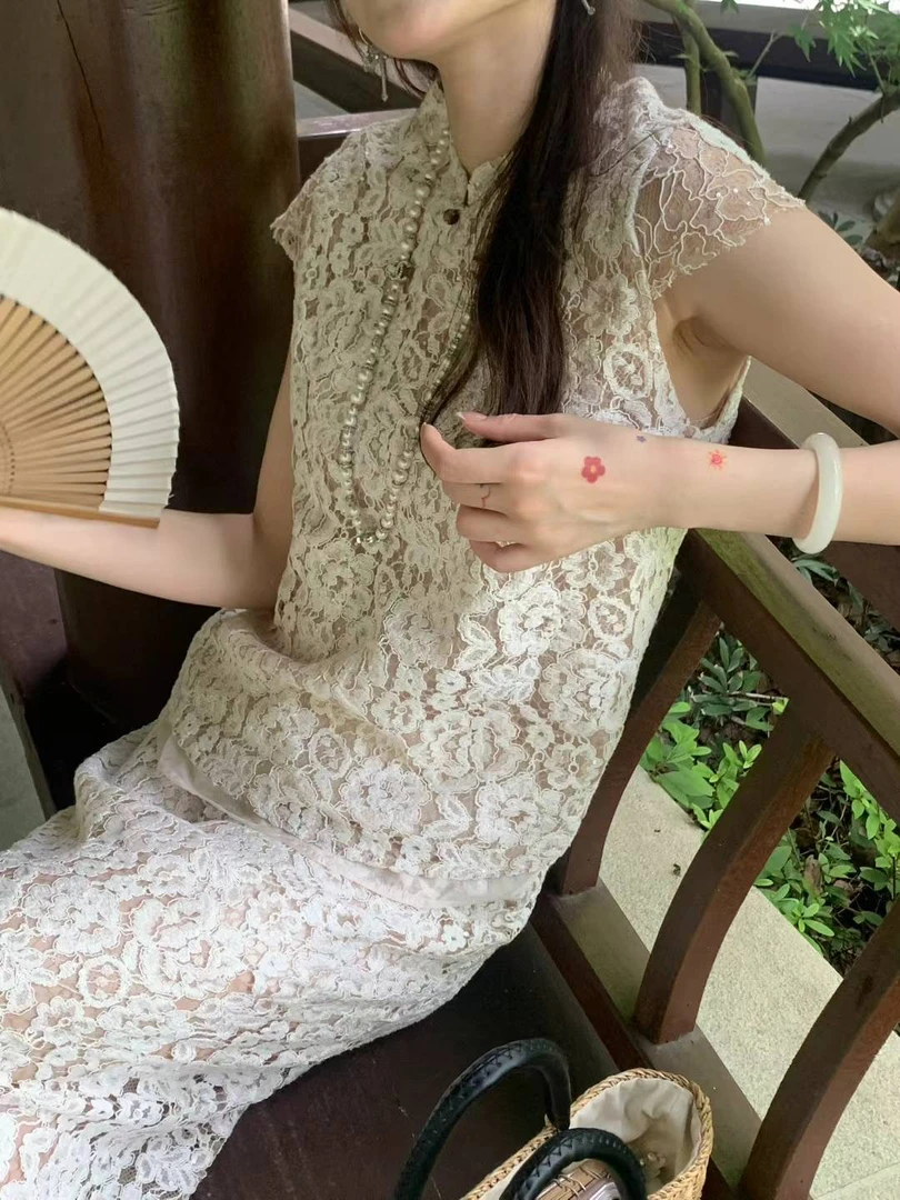 【如意】重工蕾丝套装