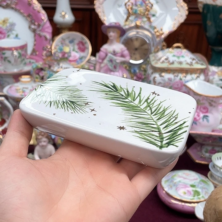 杯碟陶瓷摆件陶瓷微瑕