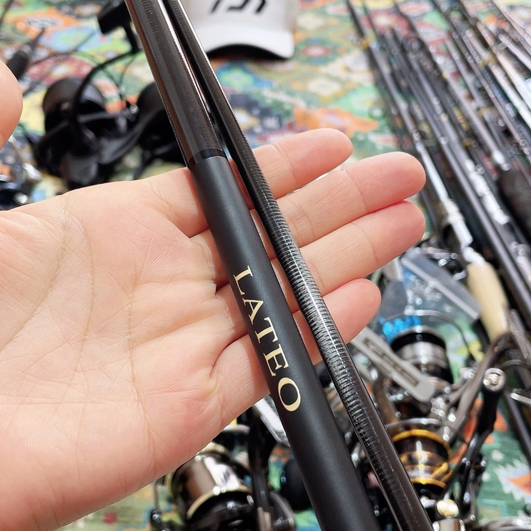3.8m碳素达瓦老铁直柄竿两节2.82M