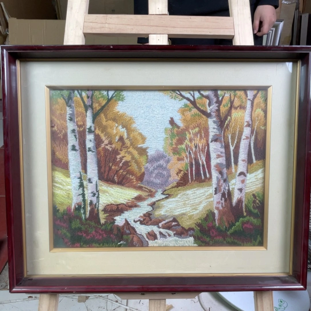 中古框画不退不换有磕碰瑕疵