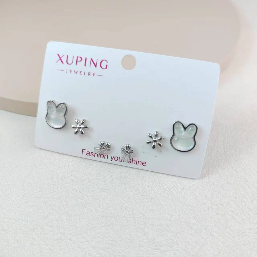 XUPING/旭平首饰 不锈钢亚克力耳饰 【参与满赠】 GDM T001093063