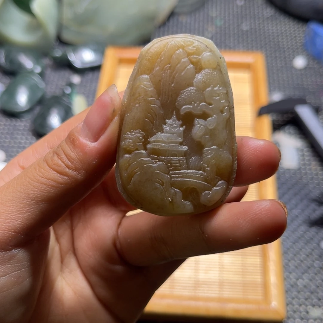 未镶嵌和田玉挂件