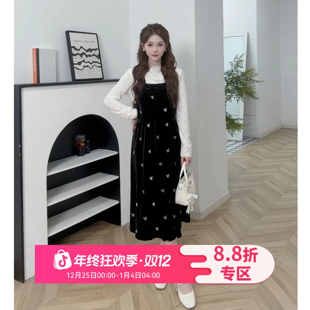 【小个子】IEF/爱依服2025新款秋季气质轻熟风时尚显瘦法式里外套装