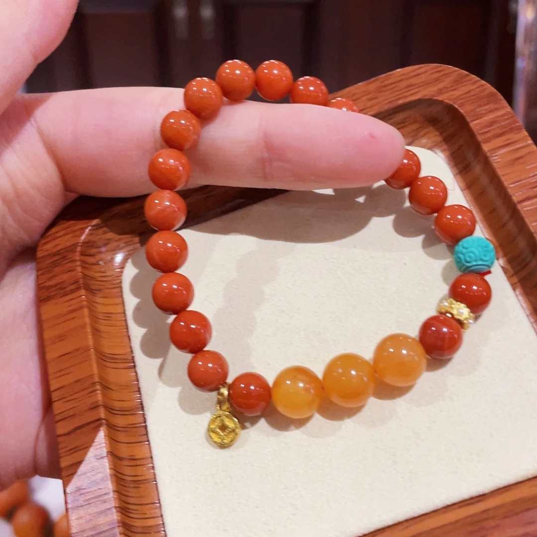 蜜蜡手链未镶嵌手串