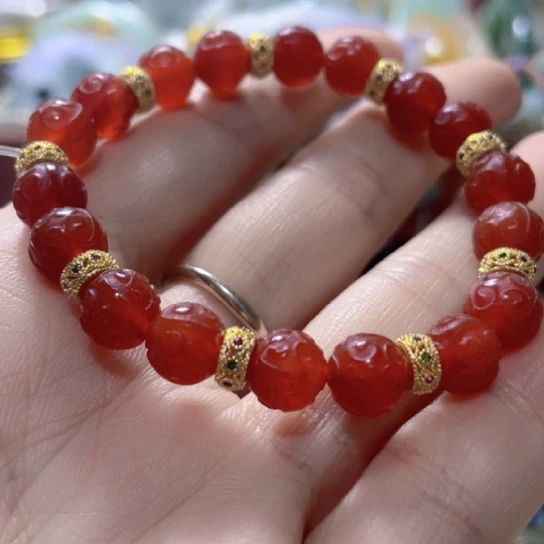 翡翠未镶嵌颈饰手串