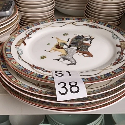 瓷五个大圆盘s138