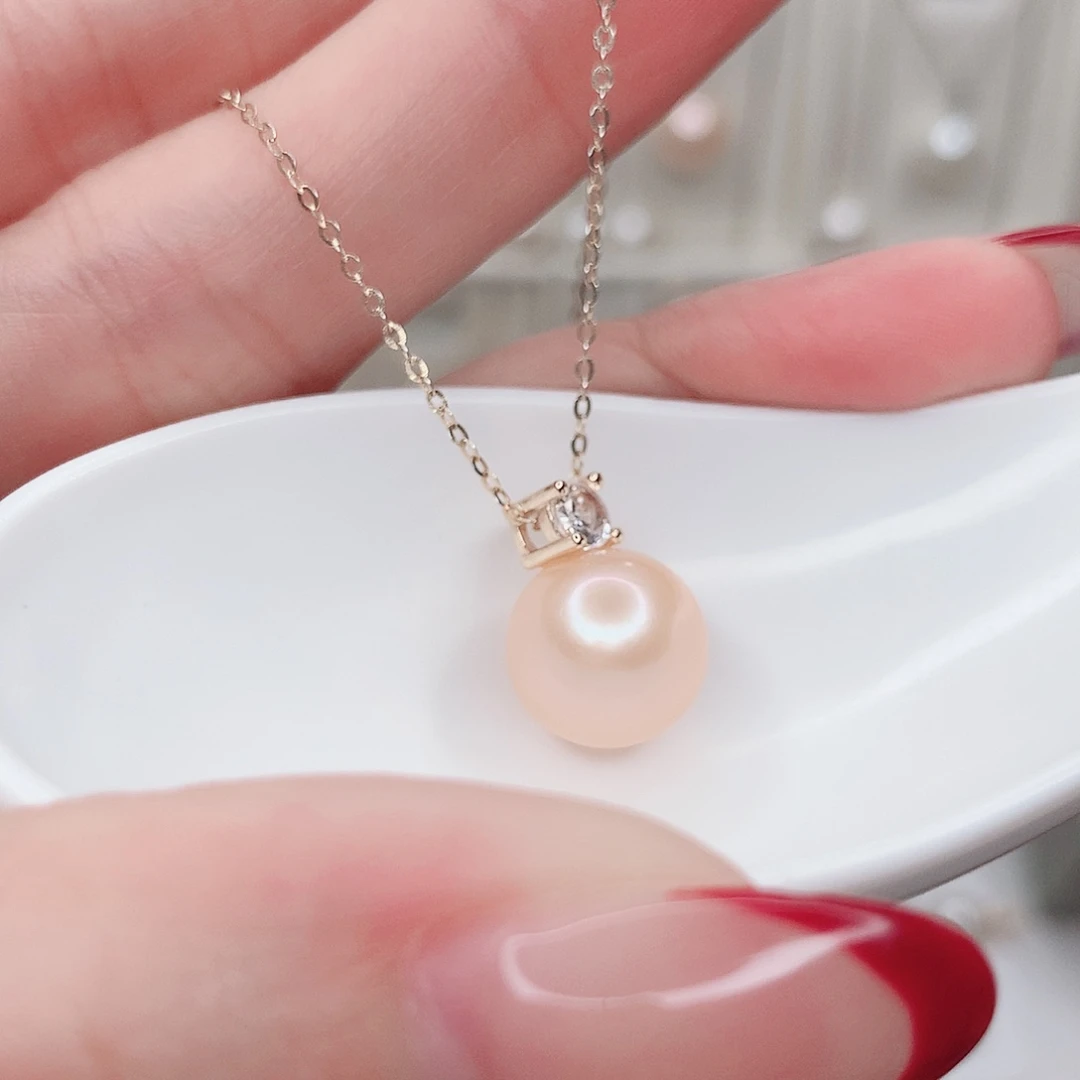 吊坠(赠链)淡水珍珠合金