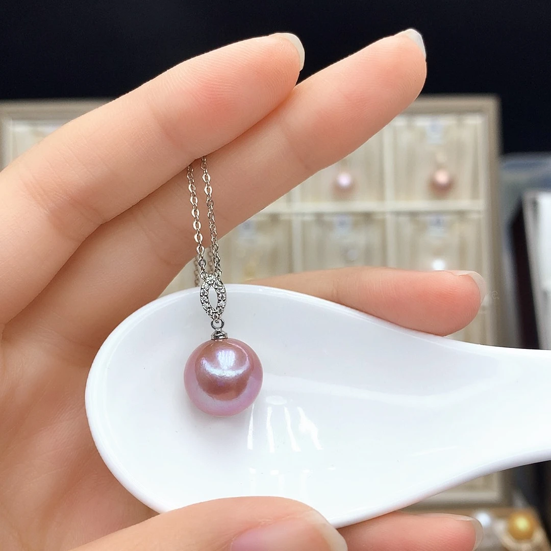 淡水珍珠合金颈饰