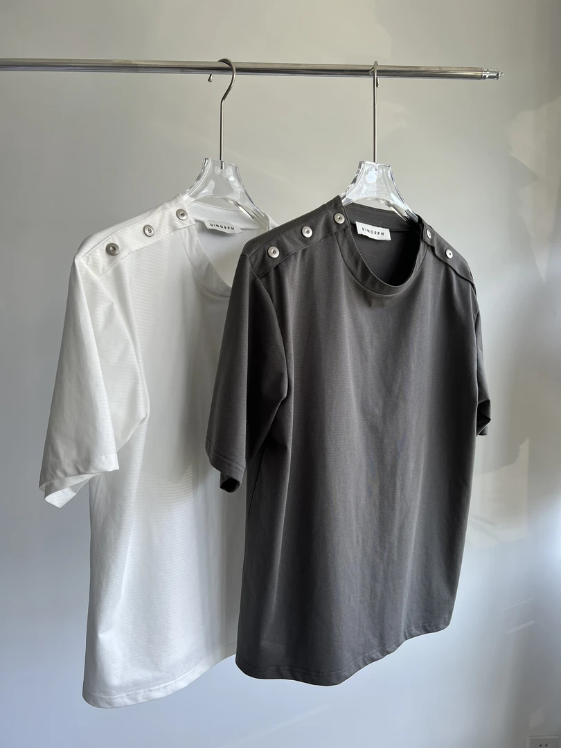 【EEVERYAS】原创设计款白色短袖T恤男女