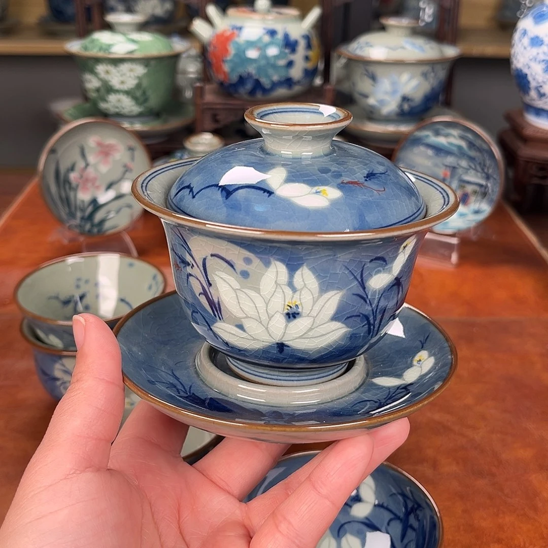 杯盖碗景德镇陶瓷