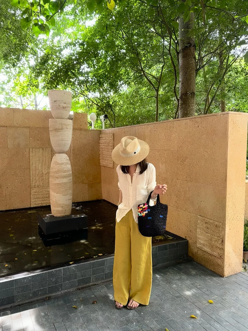 AIMURSE【纹理质感】小众设计师 天丝亚麻高质感休闲衬衫 AM6897