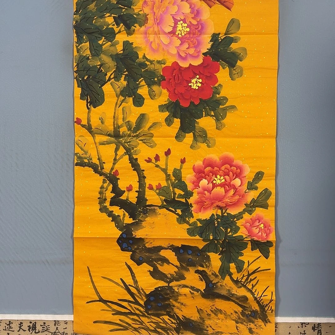 国画308 牡丹一如您的脸颊