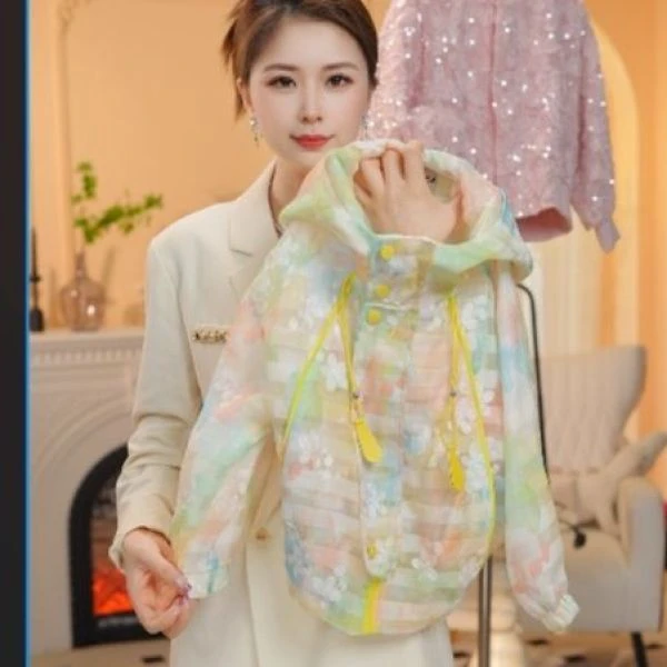 〖ANDI〗安迪订制夏季款亲子装连帽外套3776