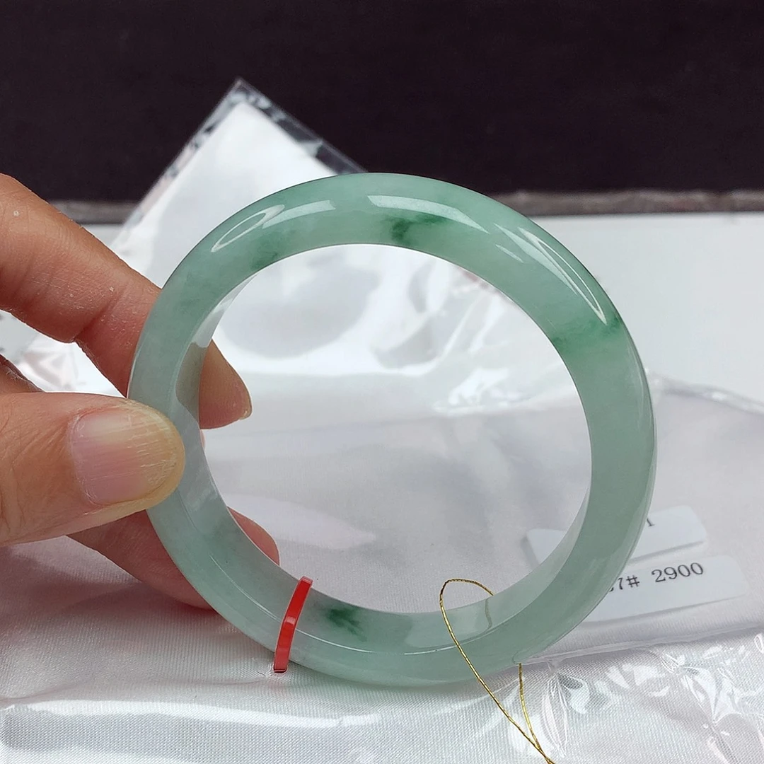 翡翠手镯未镶嵌57圈4761