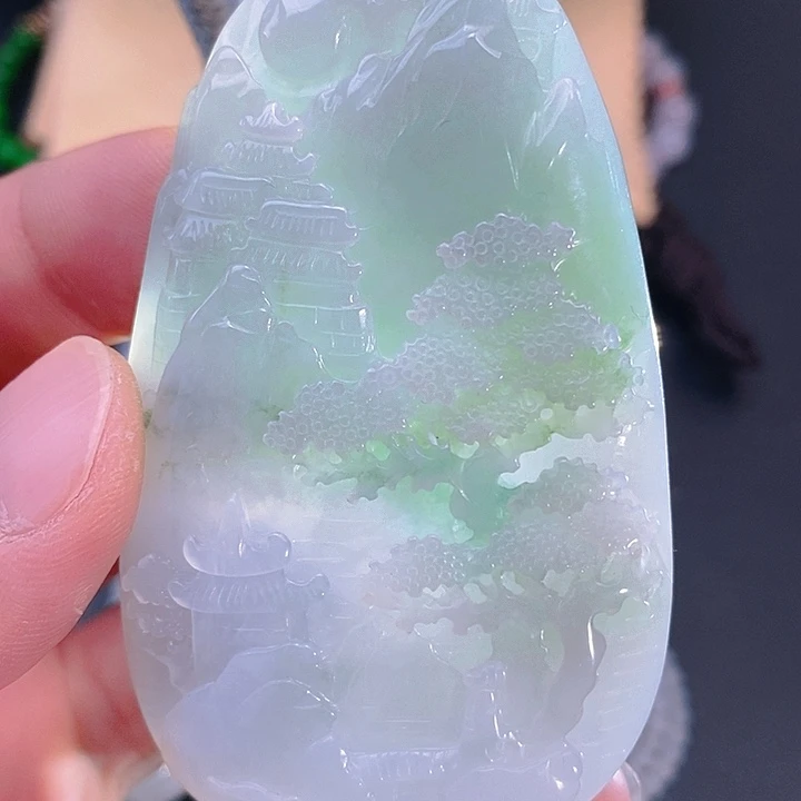 颈饰未镶嵌翡翠120