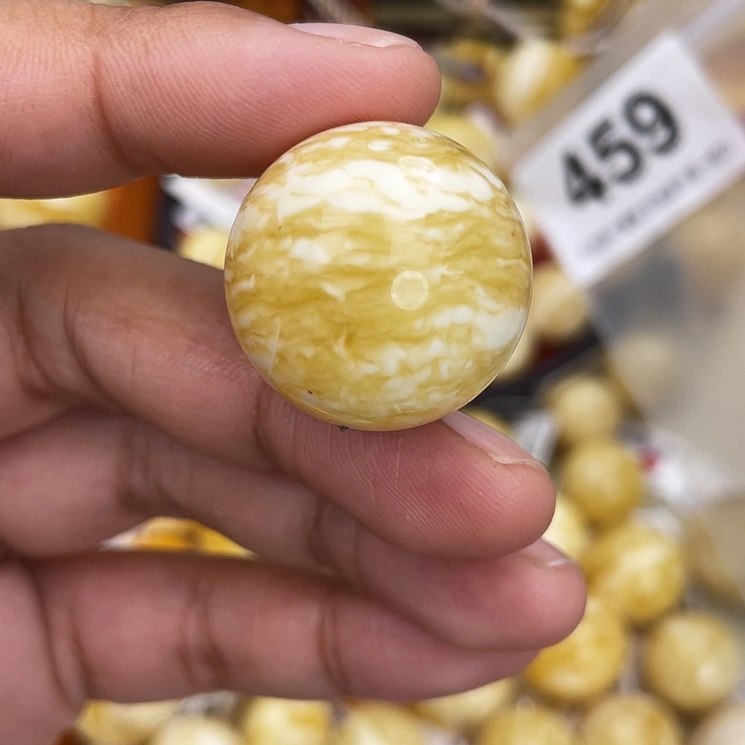 蜜蜡未镶嵌珠宝奇石粉24.5虎皮