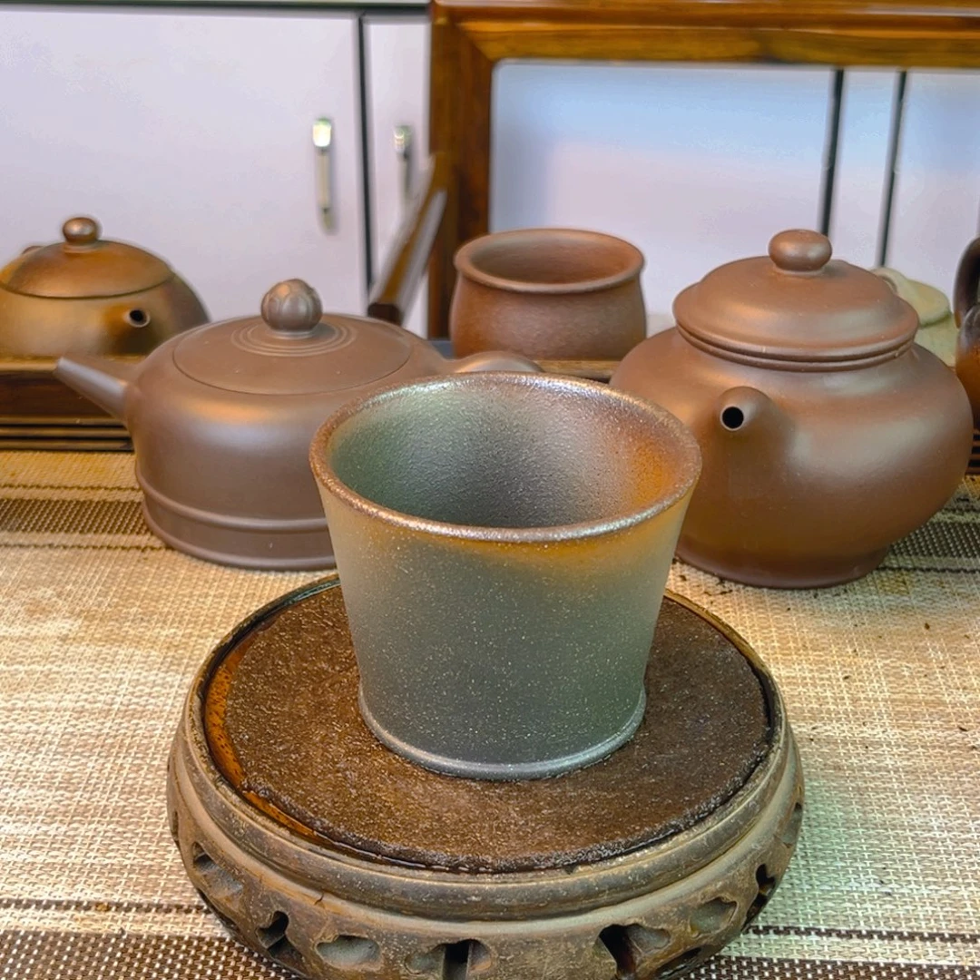 茶壶紫砂紫泥柴烧120cc