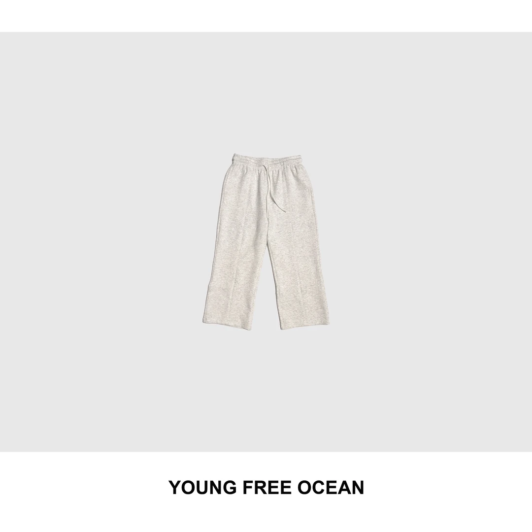 YOUNG FREE OCEAN2025春夏款 松紧腰九分空气裤8797