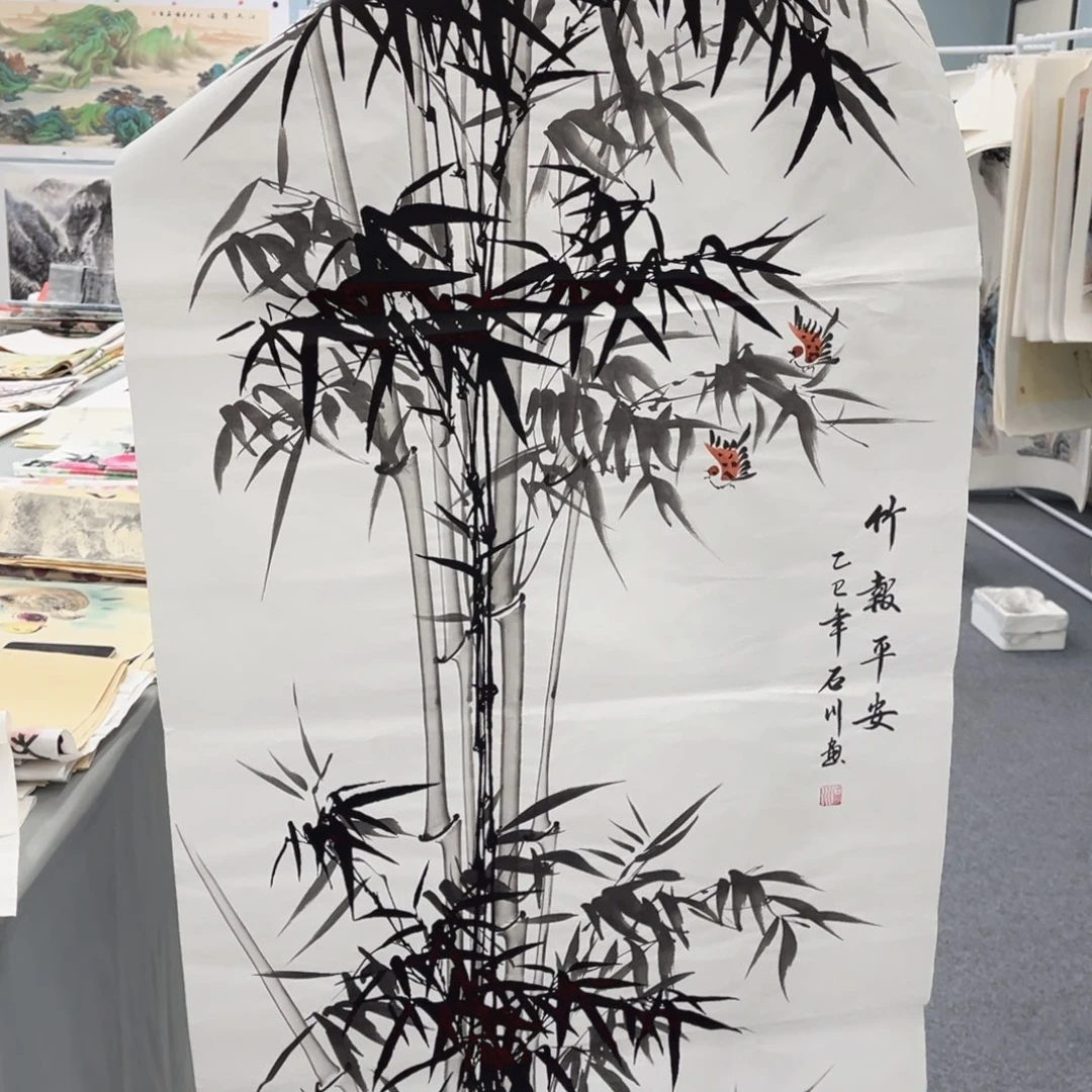 国画一个人的时候就会想你的