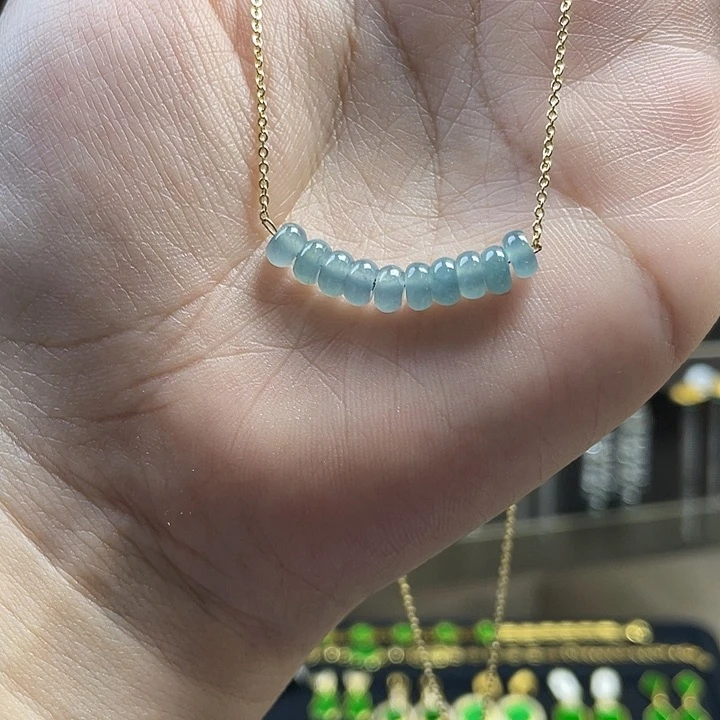 翡翠合金耳饰翡翠