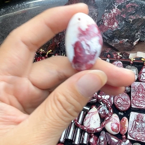 【闪购商品】天然辰砂海*天然原矿朱砂吊坠