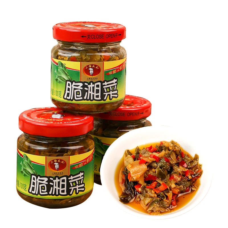 小徐瓜瓜脆湘菜香辣酱菜湖南临武酱菜香辣下饭菜瓶装腌制咸菜拌面