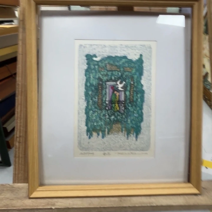 埃***克版画中古物品不退换663