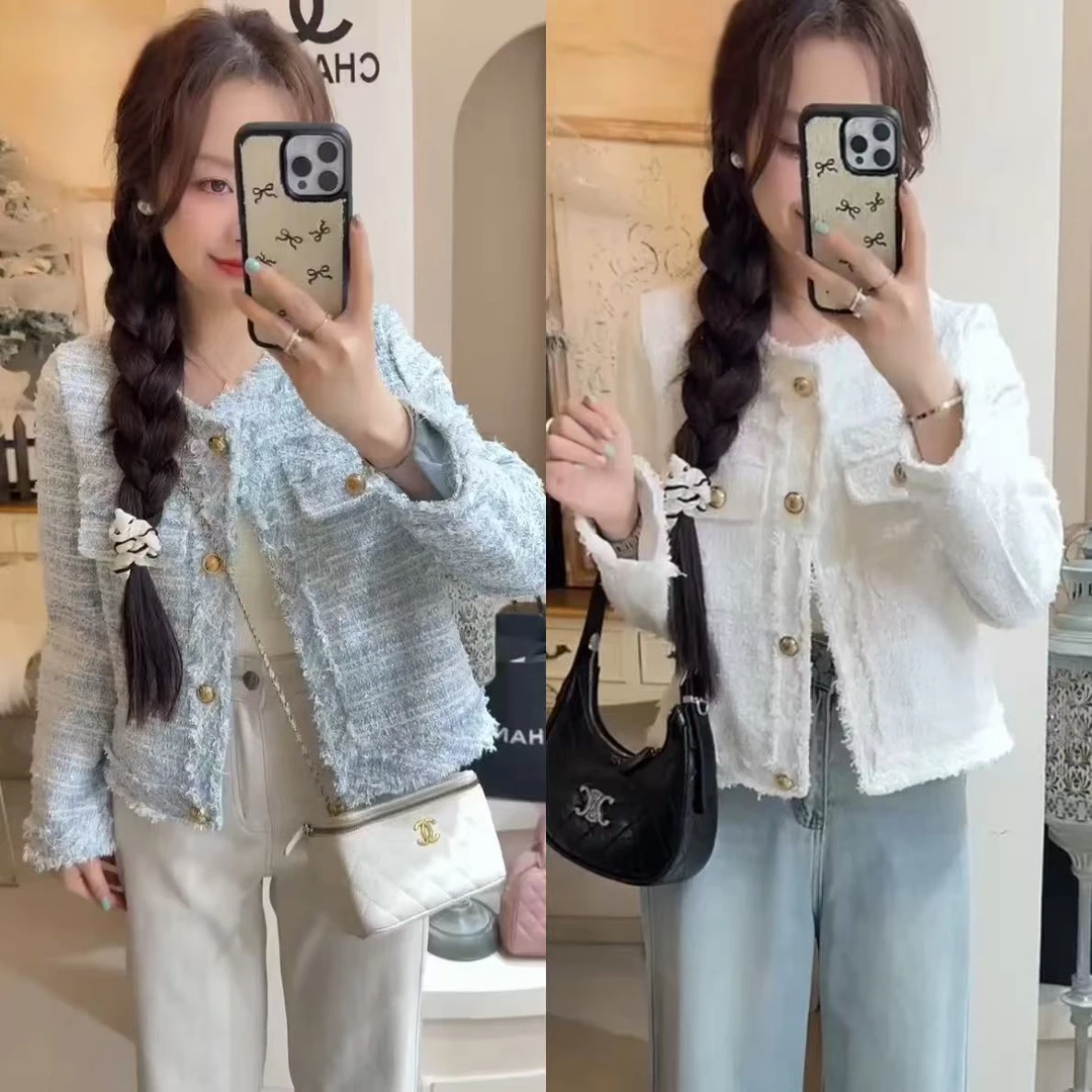 5052韩系轻奢小香风外套