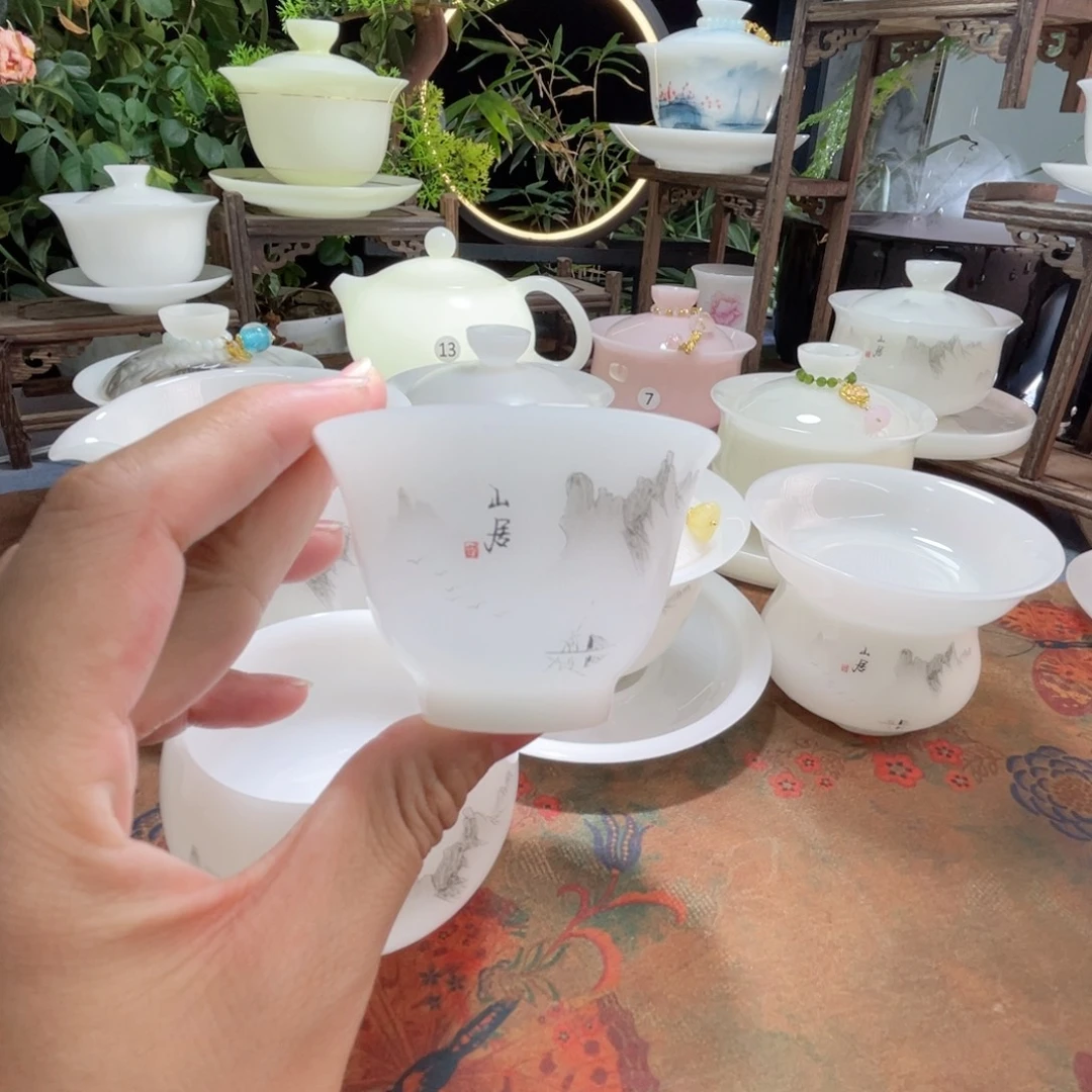 璞玉水墨山居清心杯