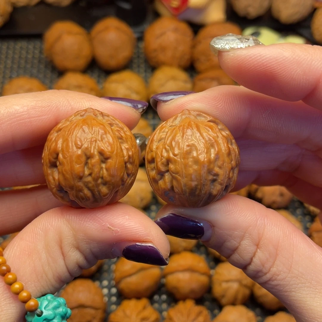 文玩核桃吊坠26尺粗筋元宝0003