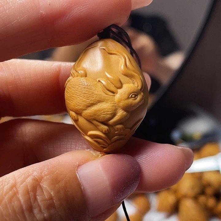 橄榄核吊坠橄榄核