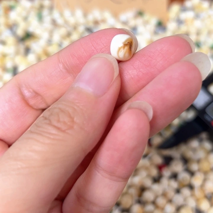 裸石蜜蜡未镶嵌8mm一个