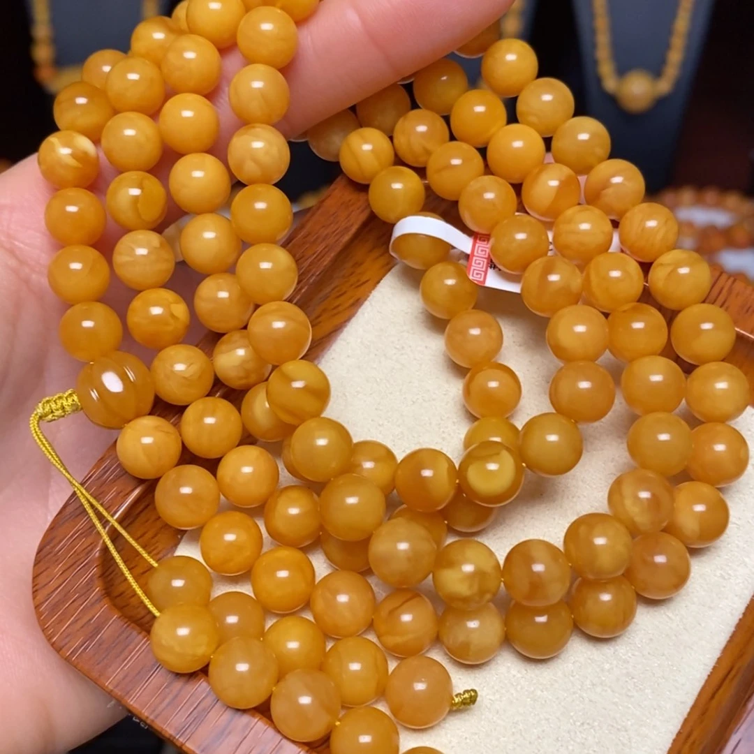 【闪购商品】蜜蜡手链未镶嵌手串