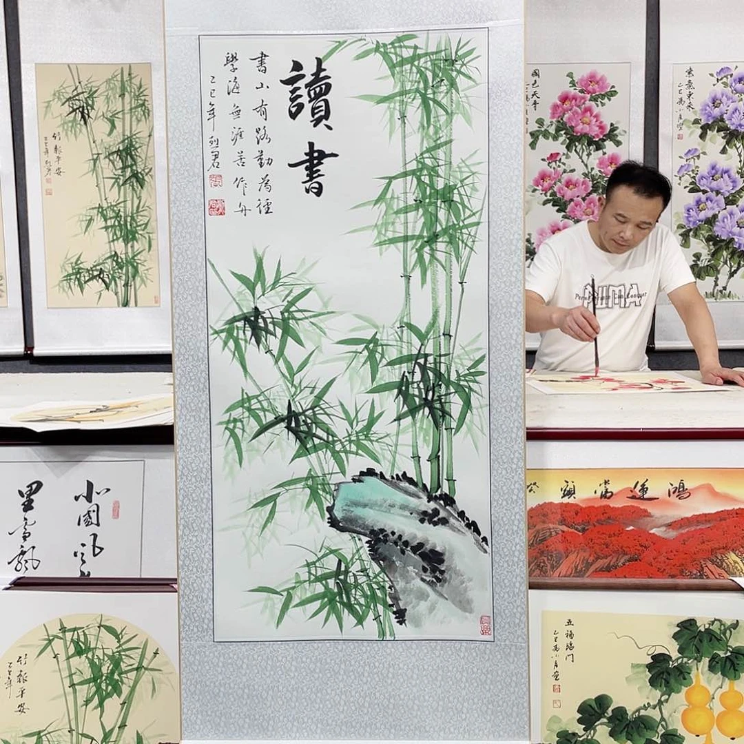 国画葵*手绘画绘画作品