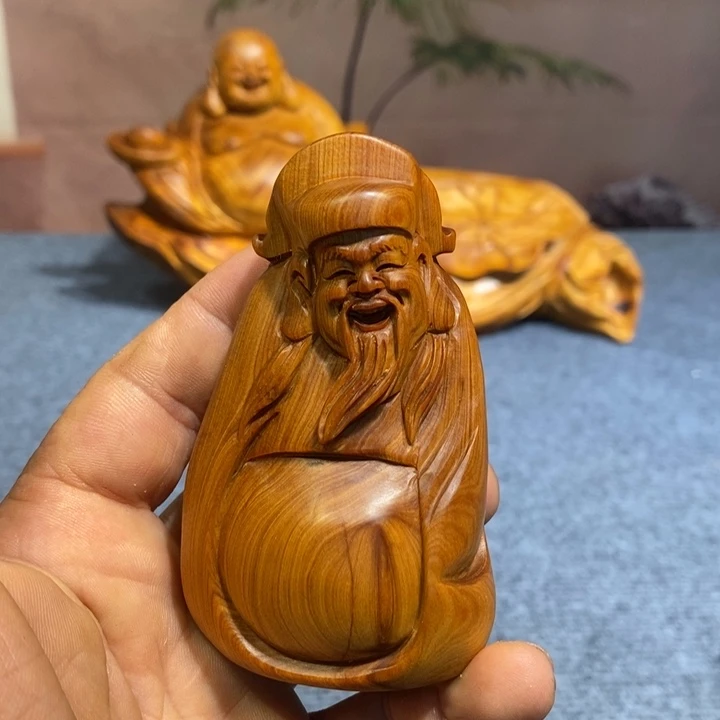 柏木（崖柏）木雕工艺品摆件家居手把件