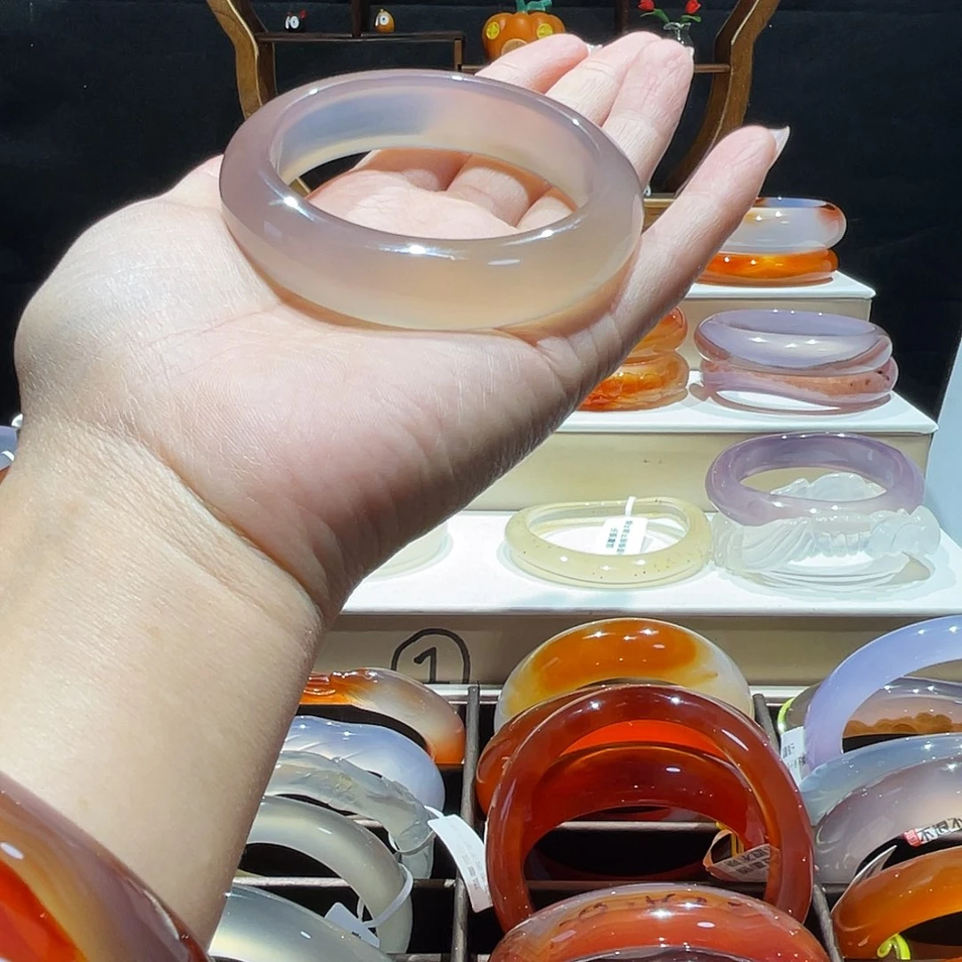 玛瑙/玉髓未镶嵌手镯