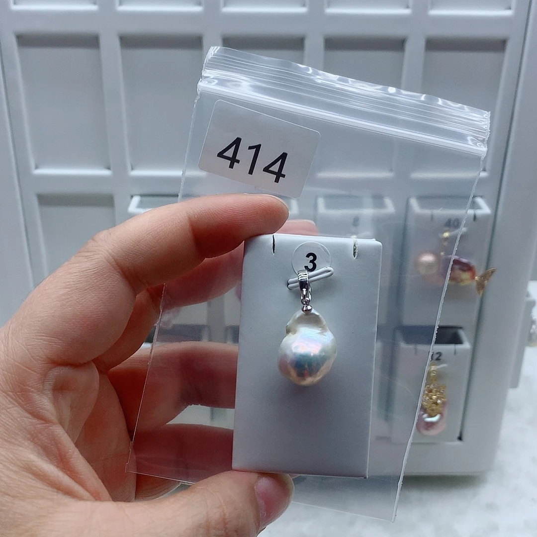 吊坠(不含链)合金淡水珍珠