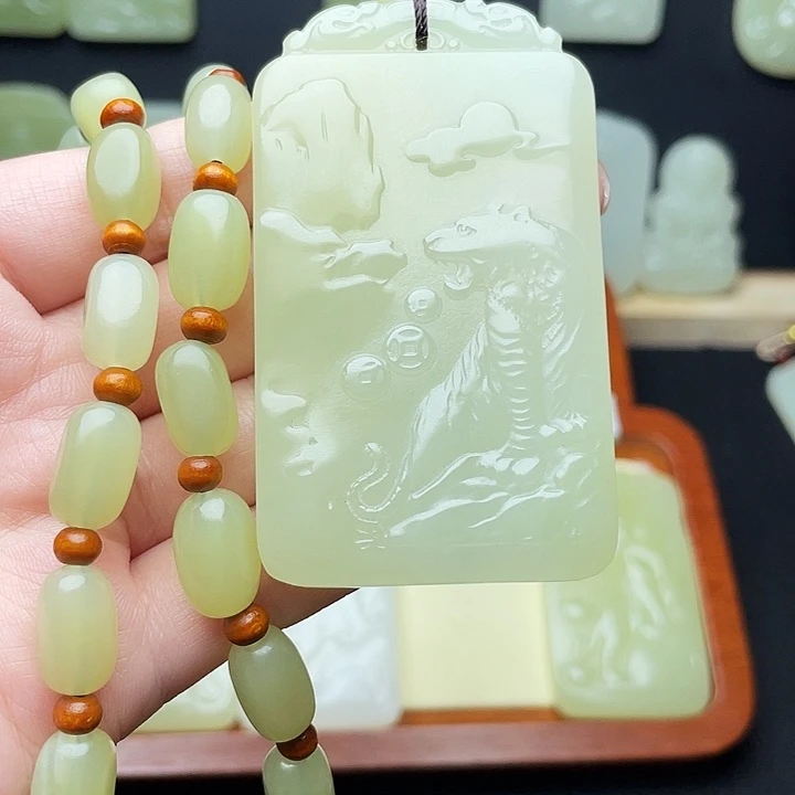 支***持石材昆仑山料生肖虎