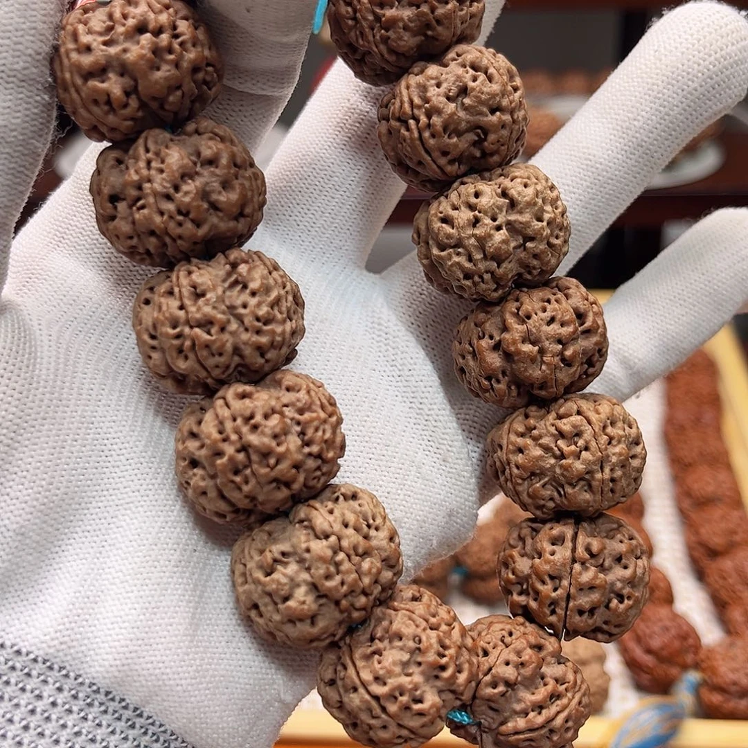 吊坠金刚菩提龙鼎梅花 姜黄皮 严选优质 全品无黄无瑕疵