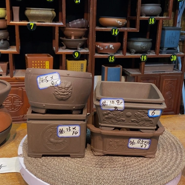 紫砂花盆紫砂艺术