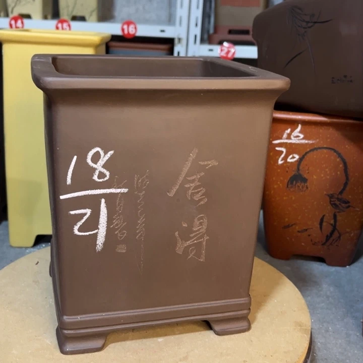 紫砂花盆宜兴紫砂