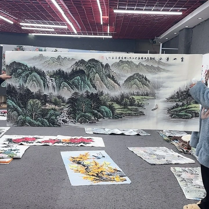 国画无毛和被绒毛或被