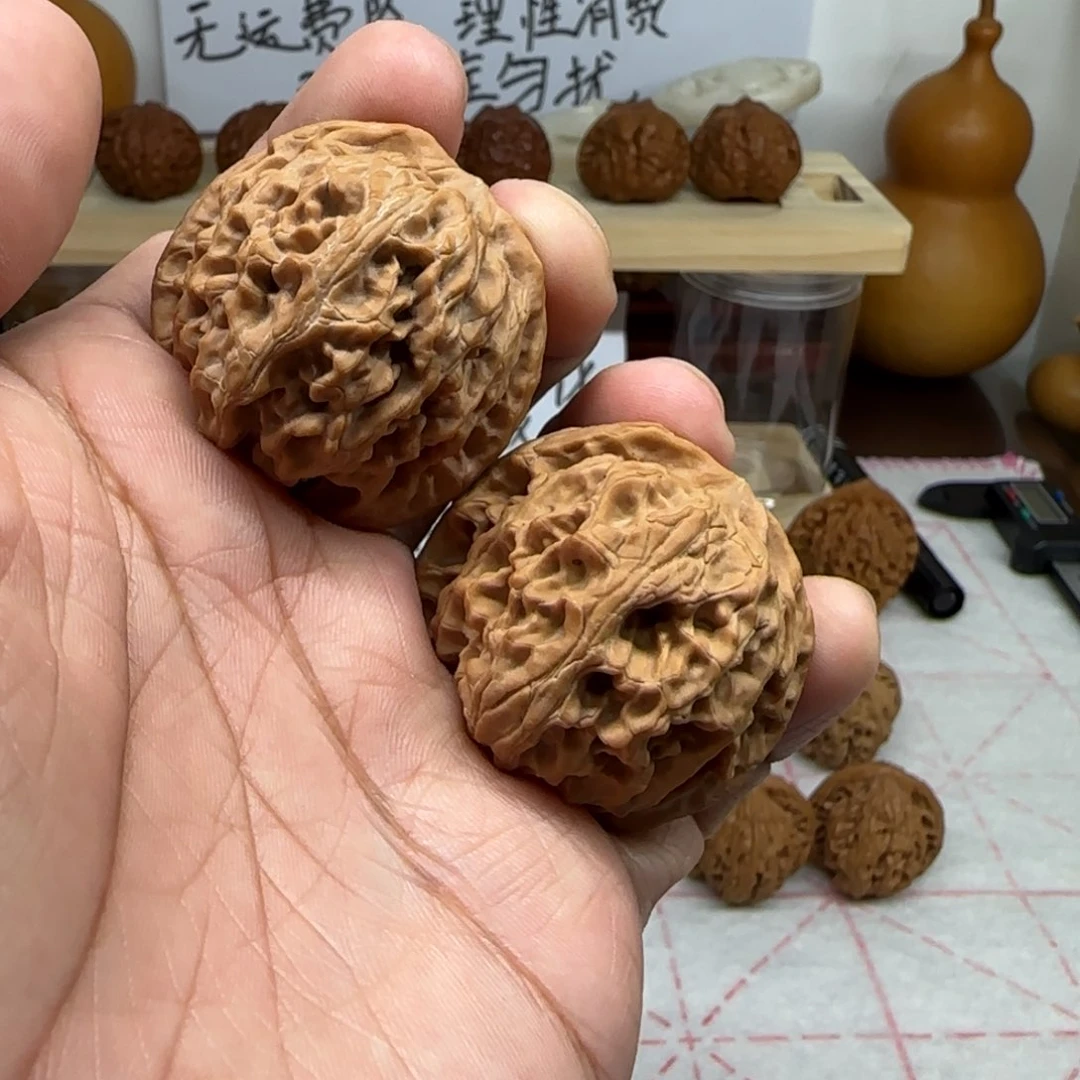 文玩核桃把件P100矮桩苹果园40